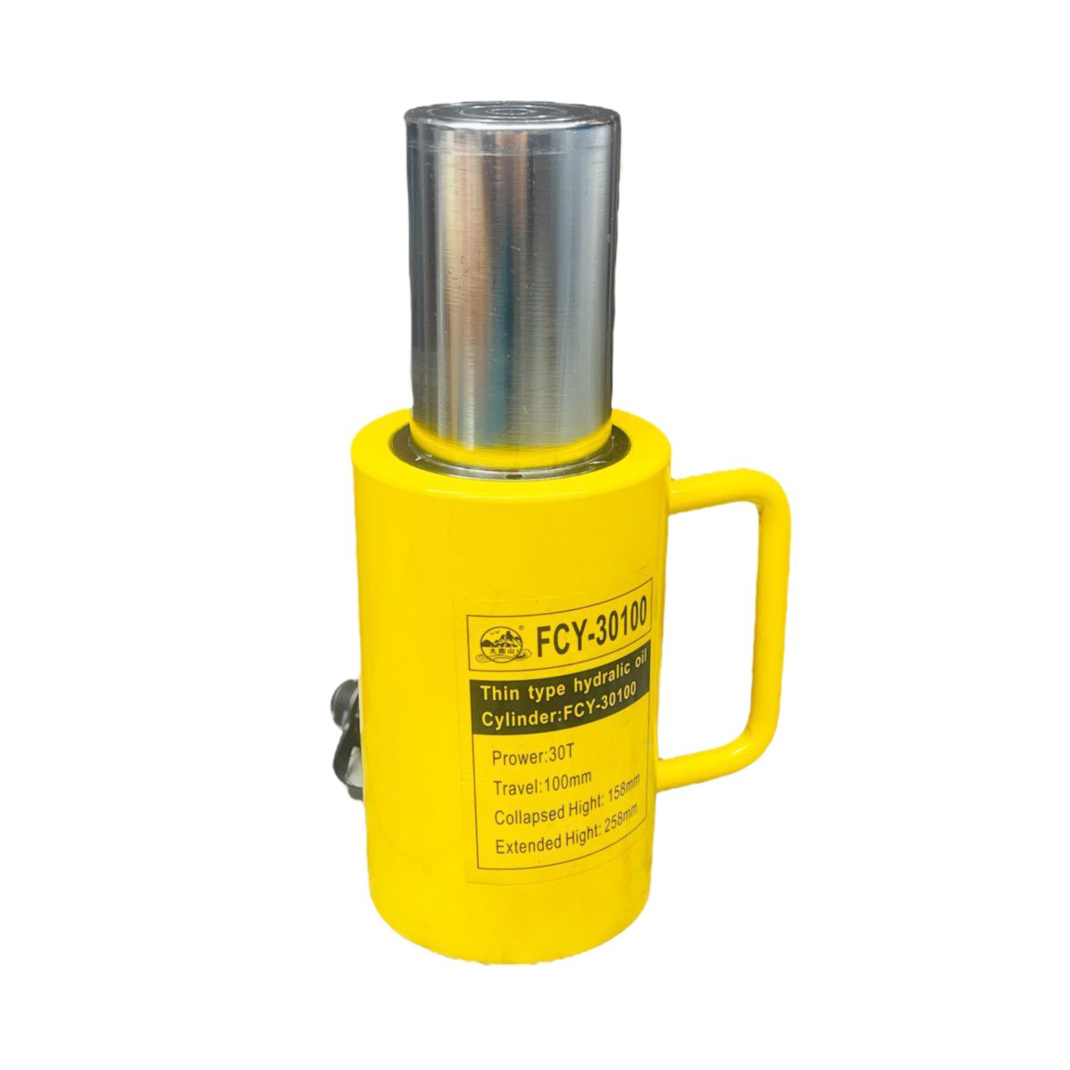 Kích Thủy Lực 30 Tấn FCY – Hành Trình 100mm, Áp Lực Cao, Nâng Hạ Công Nghiệp