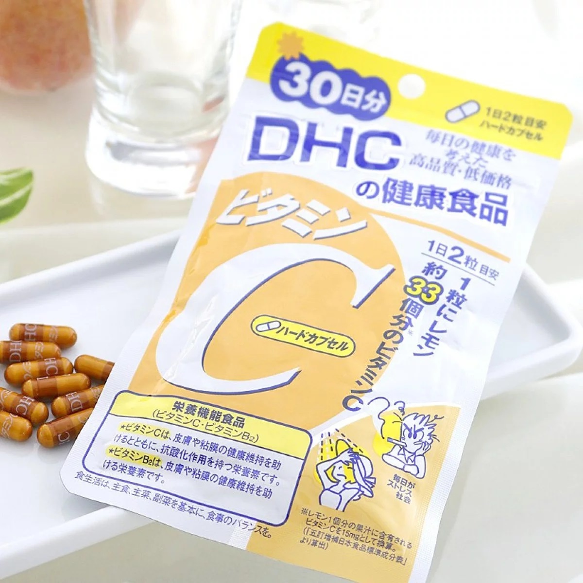 Viên uống DHC Bổ sung Vitamin C Nhật Bản 30 ngày (60 viên/ gói)