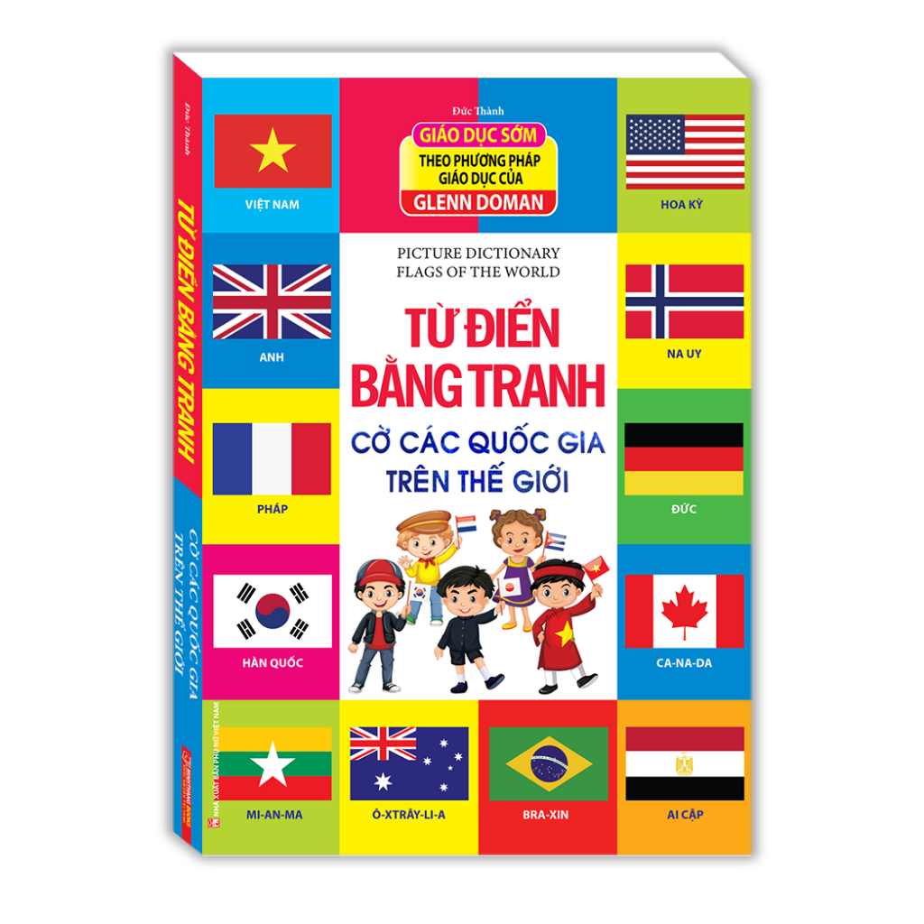 Sách - Từ điển bằng tranh - Cờ các quốc gia trên thế giới (bìa cứng) - MT