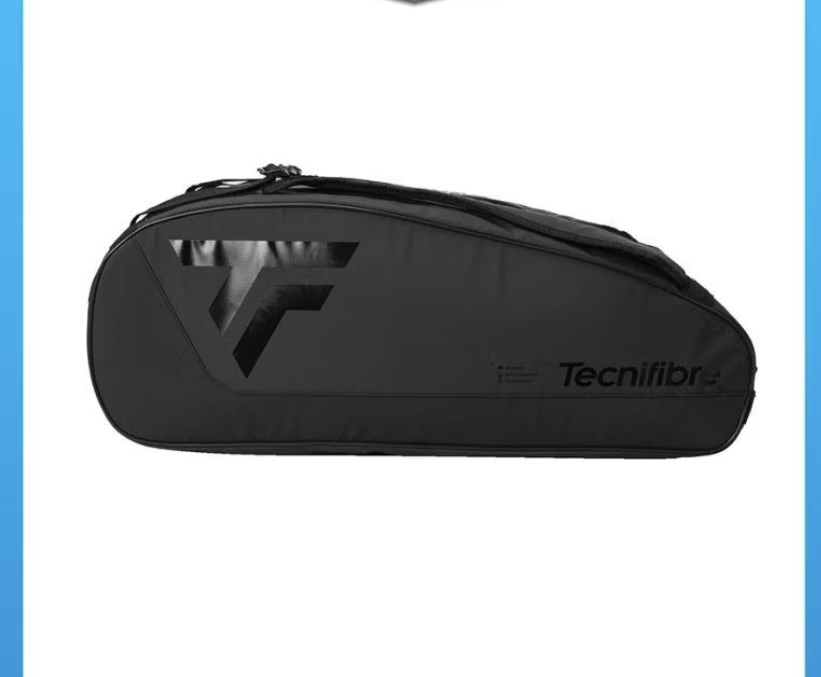 ￼Túi đựng vợt tennis Tour Endurance Ultra Black 12R - Chất liệu bạt chống thấm, 3 ngăn, kích thước 75x28x34,5cm - Bag
