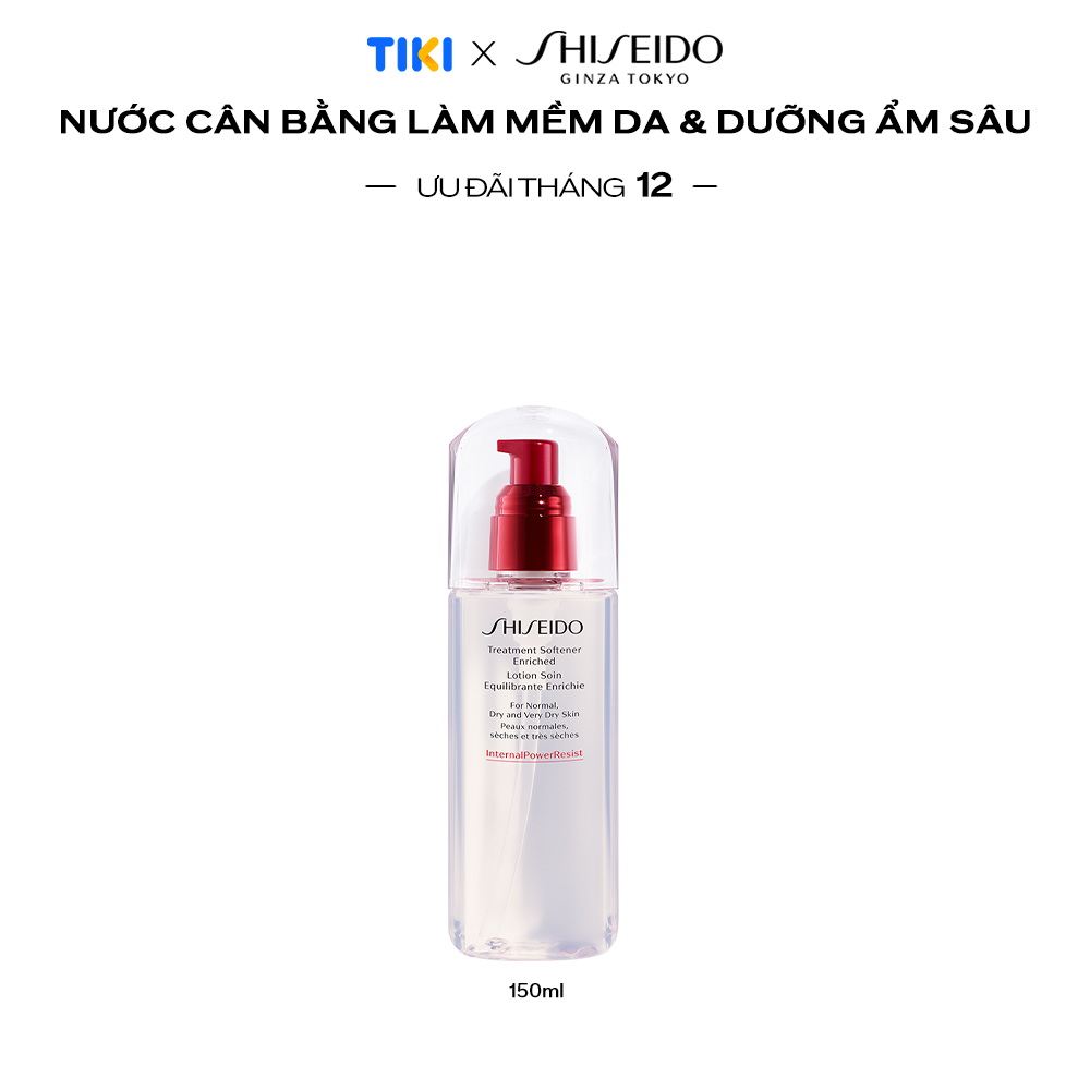 Nước Cân Bằng Shiseido Treatment Softener Enriched 150Ml - 14532