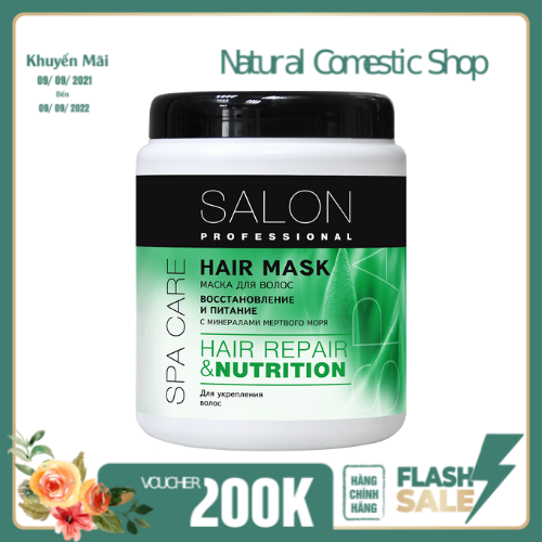Kem ủ Salon Professional phục hồi và nuôi dưỡng các ngọn tóc yếu, dễ gãy rụng 1000ml