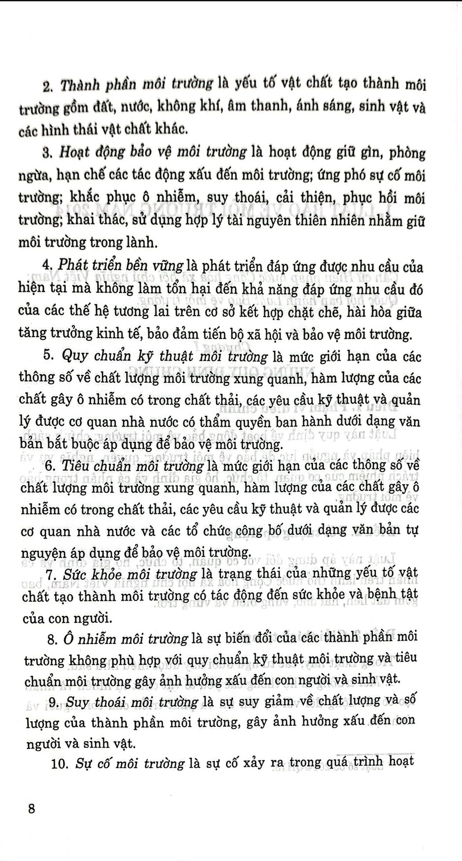Luật Bảo vệ môi trường hiện hành và các văn bản hướng dẫn thi hành