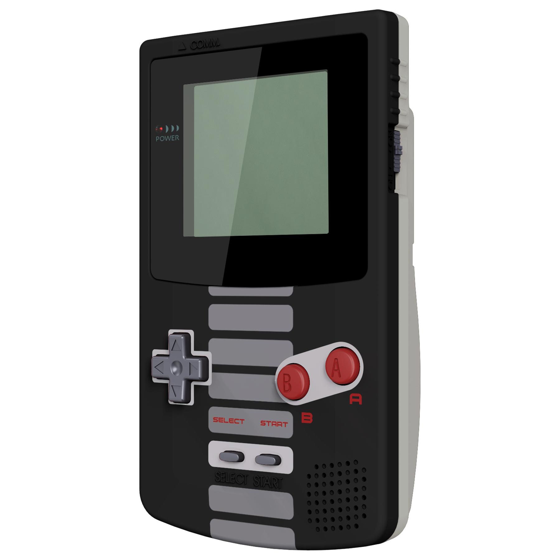 EXtremeRate IPS Sẵn sàng nâng cấp Classics Vỏ thay thế phong cách NES Vỏ đầy đủ với các nút dành cho Gameboy Color cho GBC Màu sắc: Phong cách NES cổ điển