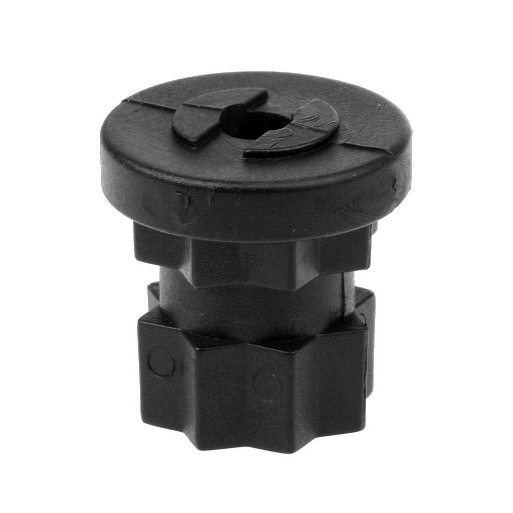 6Pcs 22mm 7/8'' Nylon Kayak Canoe Boat Quick Release Fishing Rod Ram Base Mount Track Base Gear