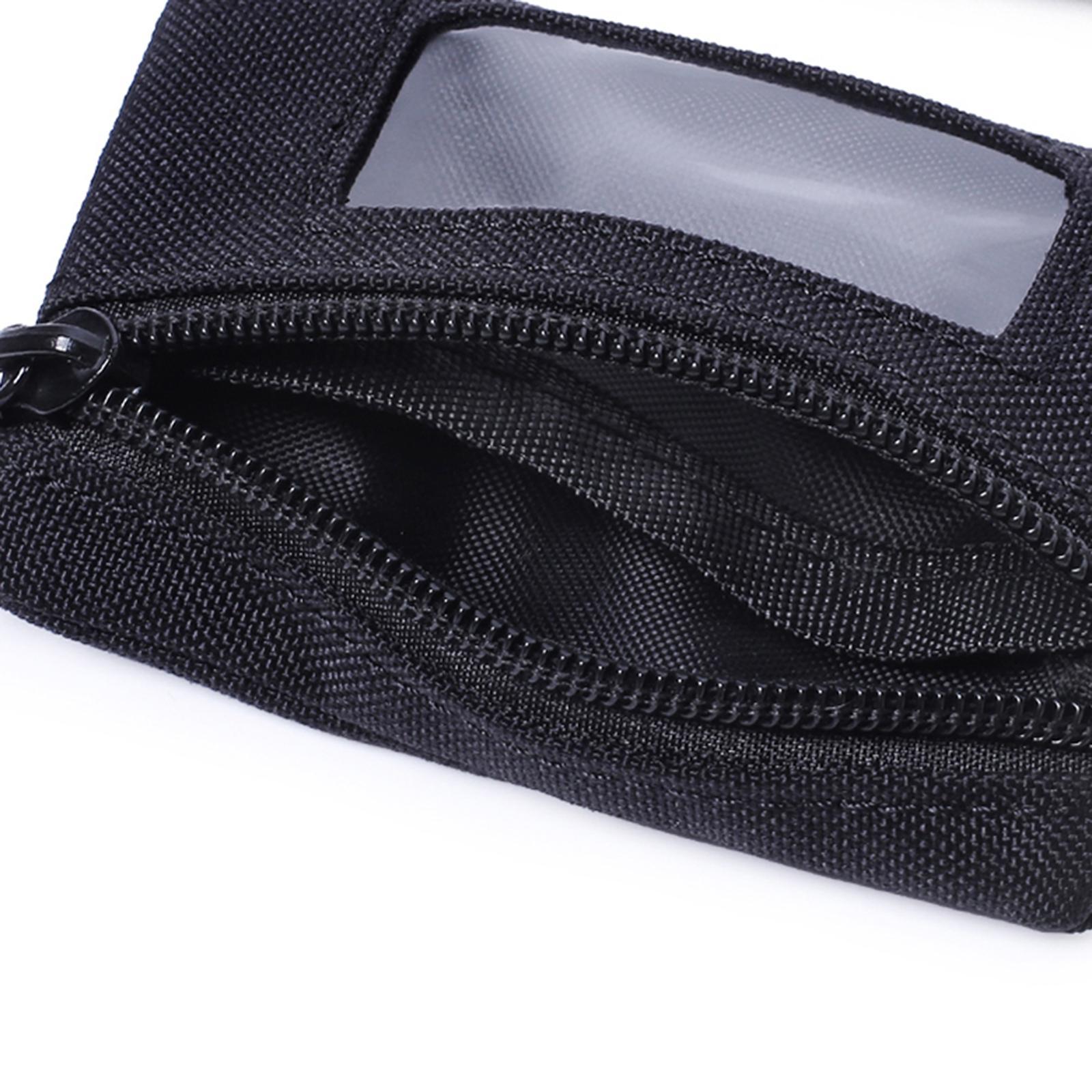 Oxford Cloth Purse Fashion Running Sports Travel Pouch Bag Black