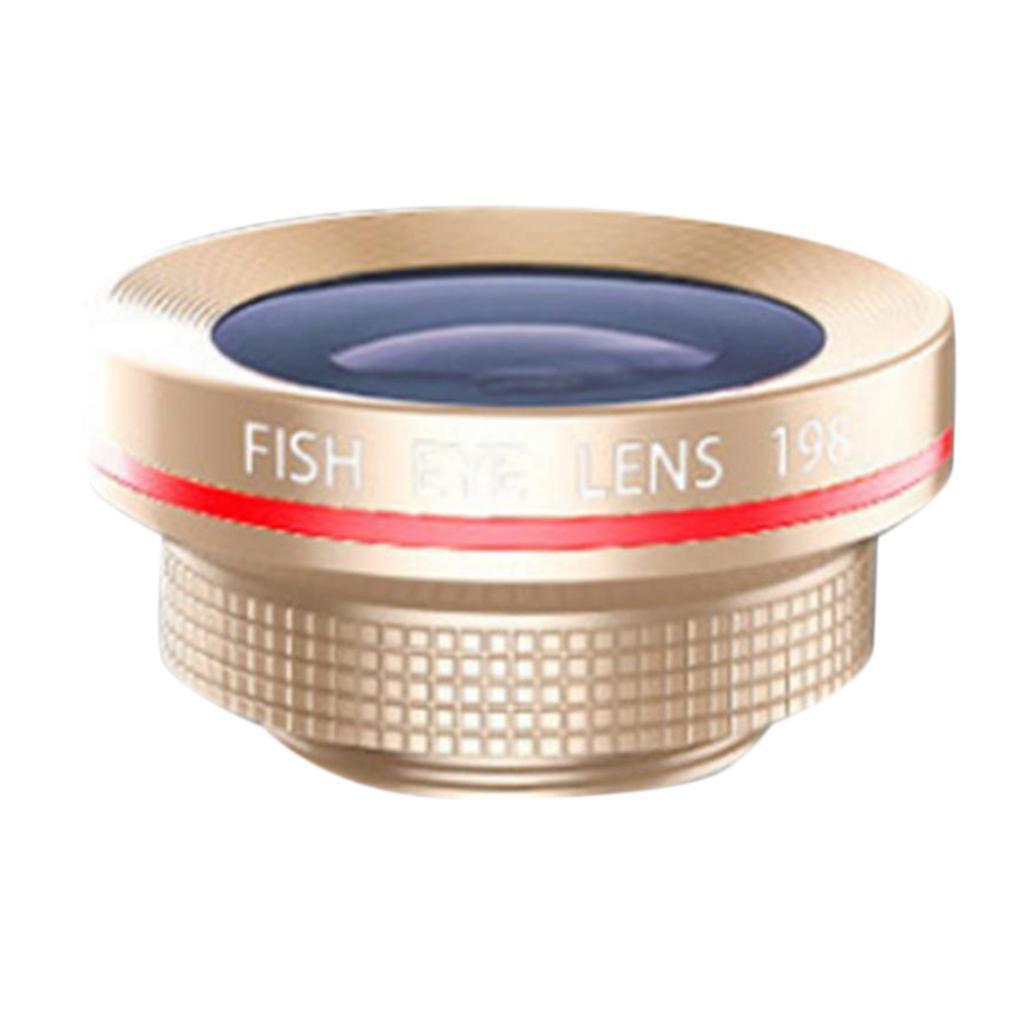 Super 198 ° Fisheye Lens Wide Angle Lens Cell Phone Camera Lens For Smartphones \u0026 Tablet And Other