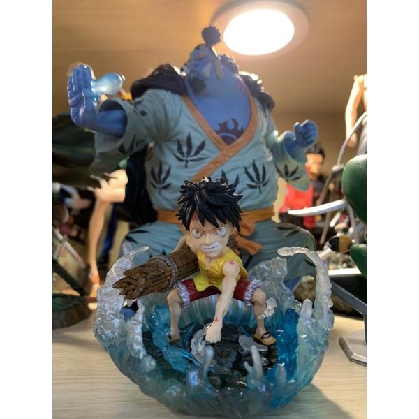 Mô Hình Figure chibi One Piece sự kiện vĩ đại Luffy giải cứu Ace có Led