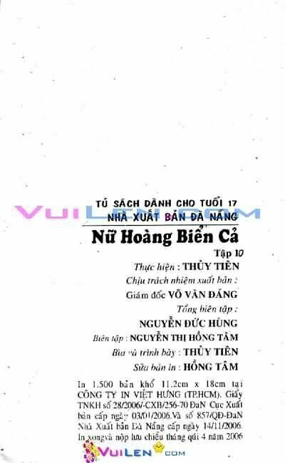 Nữ Hoàng Biển Cả Chapter 10 - Trang 1