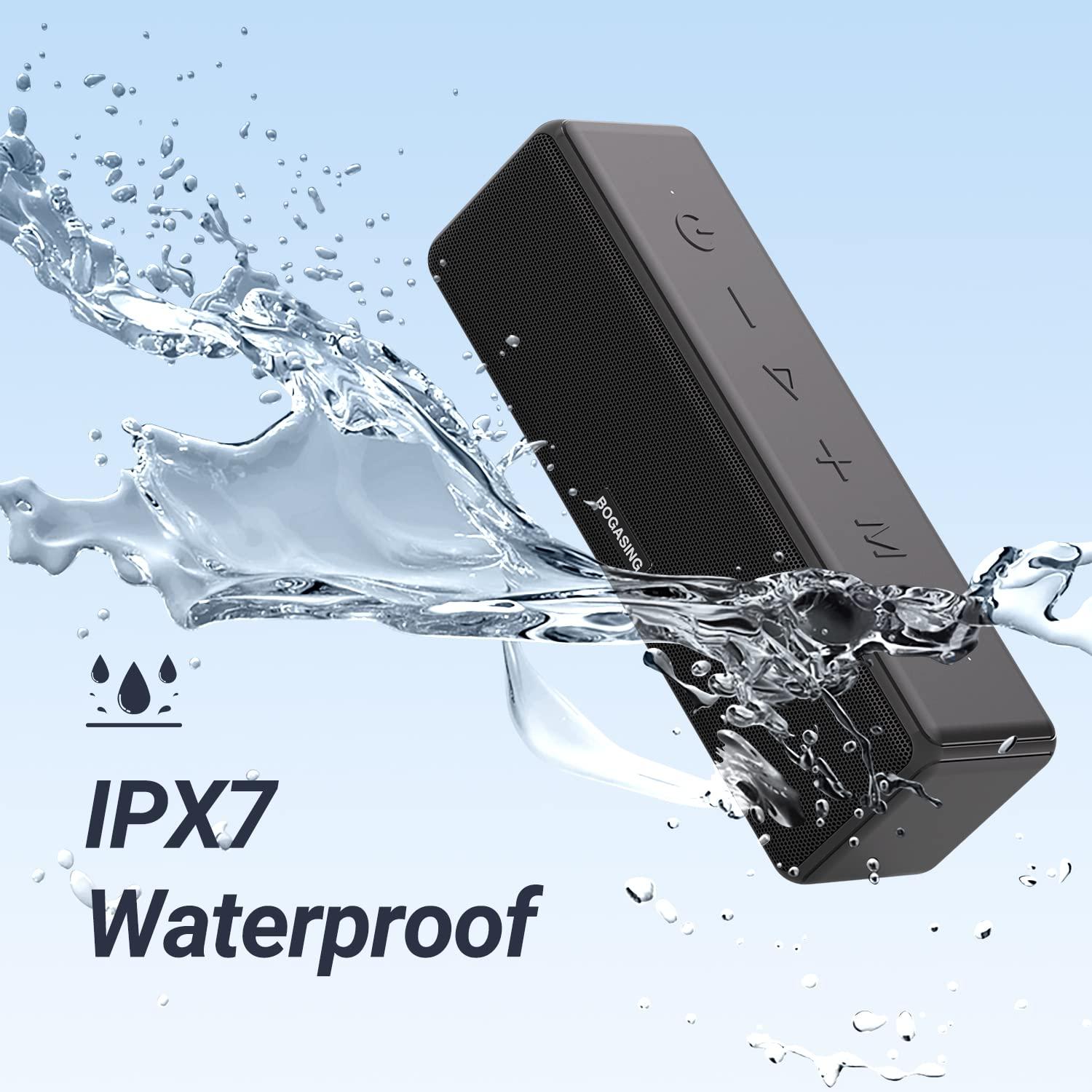 Loa bogasing m8 loa bluetooth loa di động loa di động IPX7 30W HD âm thanh vòm âm thanh không dây bluetooth 5.0 màu