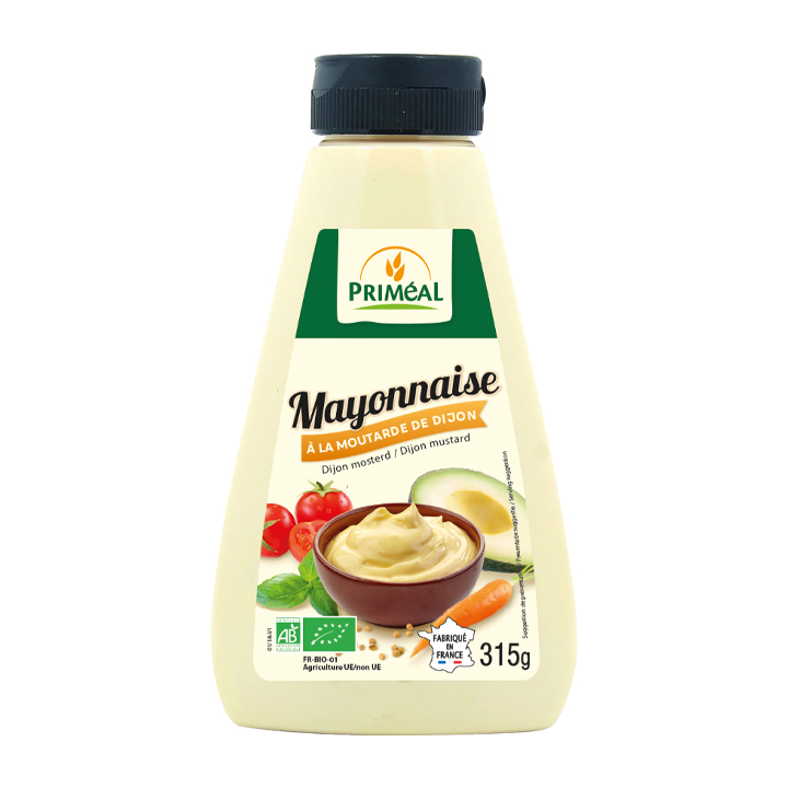 Sốt mayonnaise hữu cơ Primeal Organic Mayonnaise 315gr