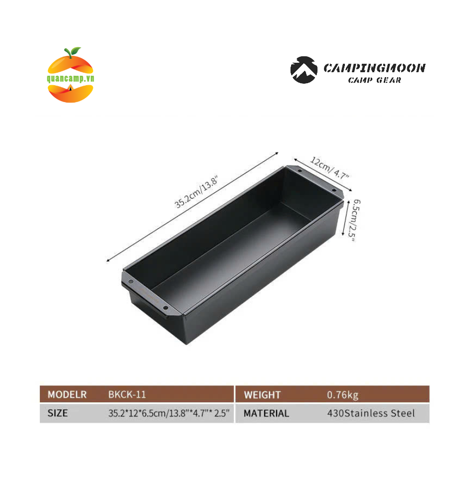 Phụ kiện hộp đựng đồ bàn ăn dùng cho bàn IGT Campingmoon BKCK-11