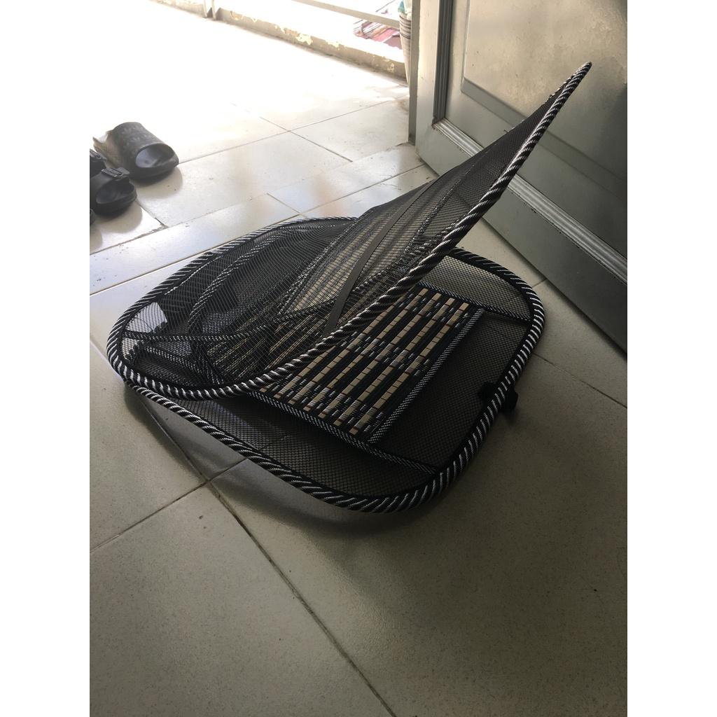 Đệm lưới tựa lưng ghế ô tô ,xe hơi ,văn phòng chống nóng ,giảm đau mỏi,nâng đỡ cột sống cao cấp siêu bền và thoáng mát