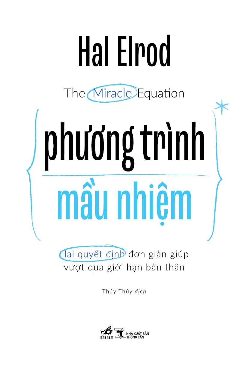 Sách - Phương trình mầu nhiệm (Hal Elrod) - Nhã Nam Official