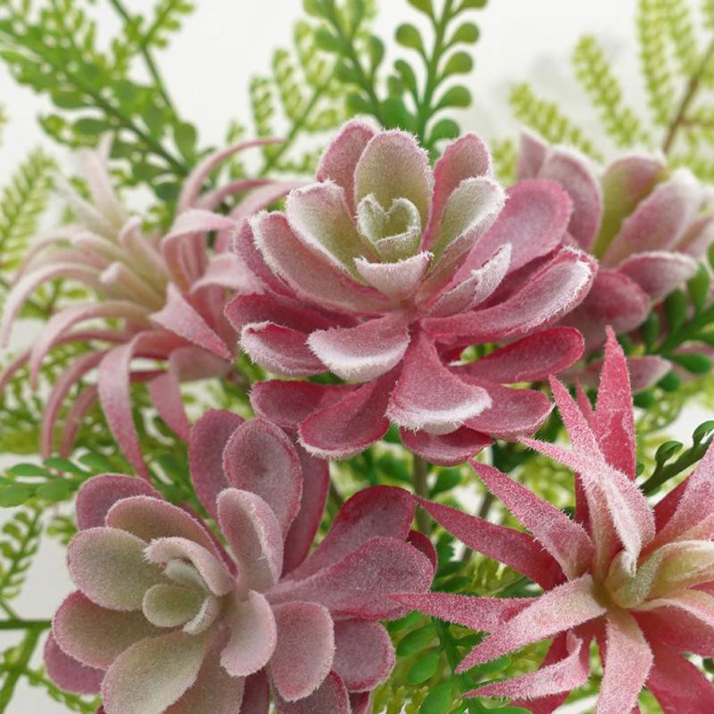 Artificial Fake Realistic Textured Succulents Plant Garden Home Decor