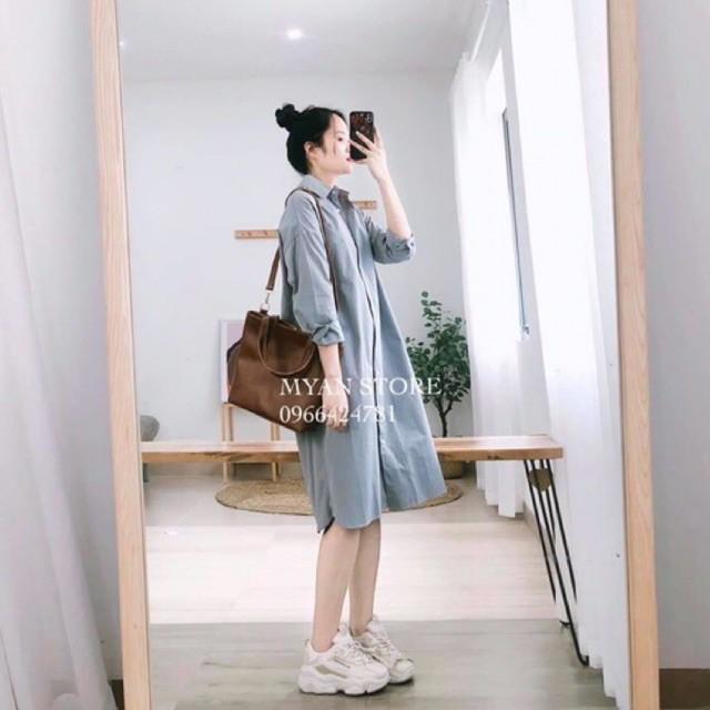 Sơ mi váy oversize hot trend hè 2021