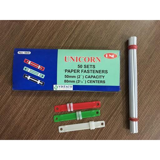 Acco nhựa UNC 50 bộ, 100 cái/ hộp