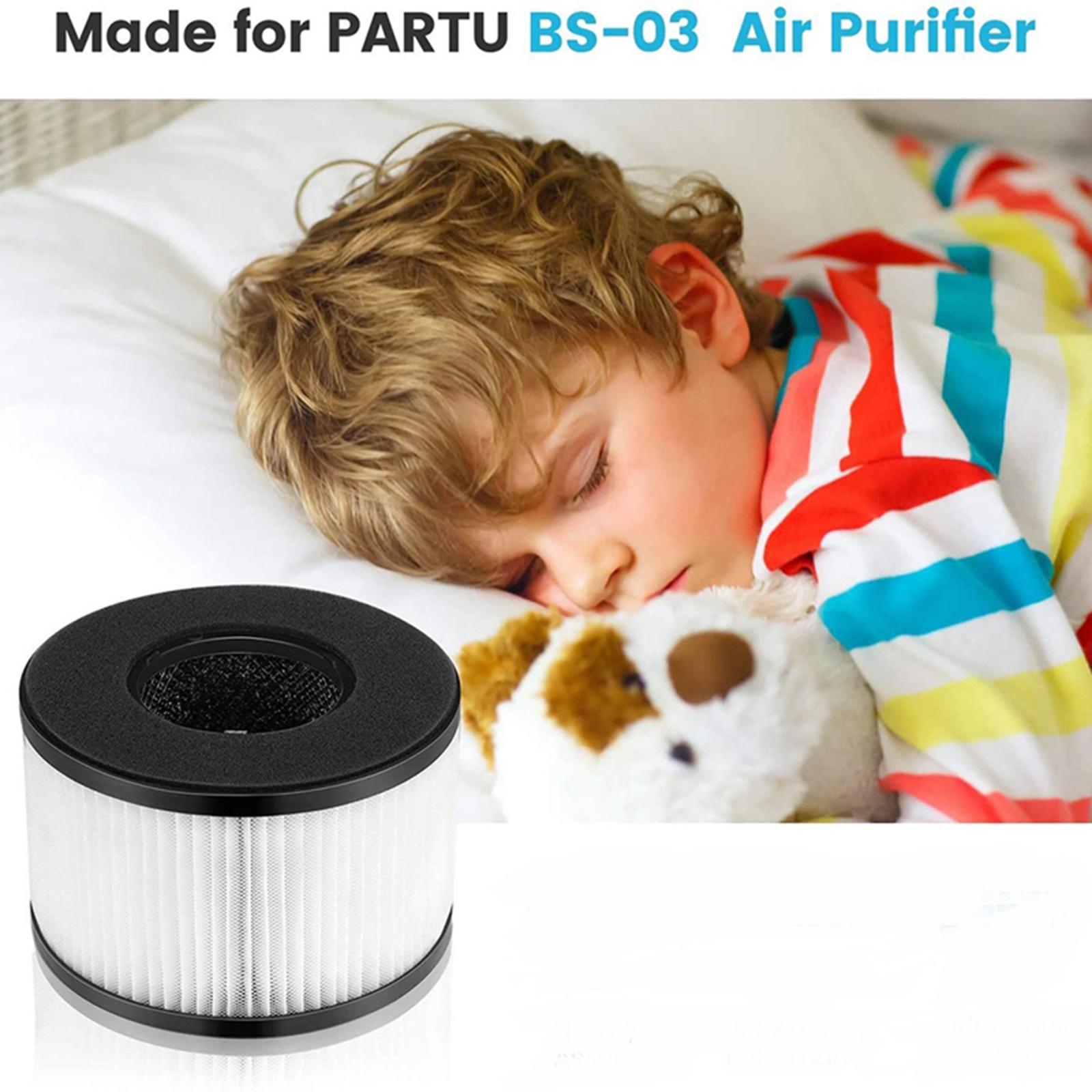 3 in 1 Replacement Filters for BS-03 Air Purifier Filtration System