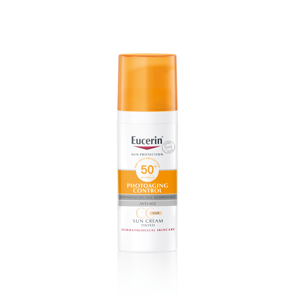 Kem Chống Nắng Làm Đều Màu Da Eucerin Sun Cream Tinted CC Fair Cream SPF50+ 50ml - 69776