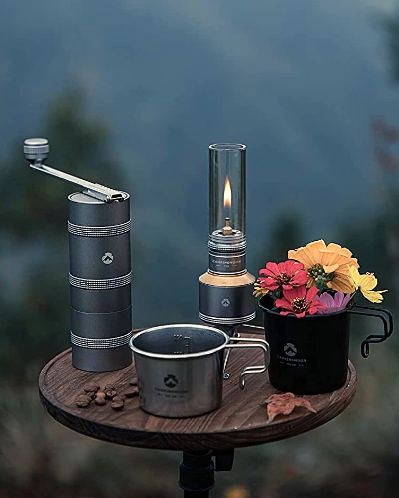Phụ kiện chuyển đổi Campingmoon Z57 để gắn vào mặt gỗ bàn tròn Campingmoon Z01-T