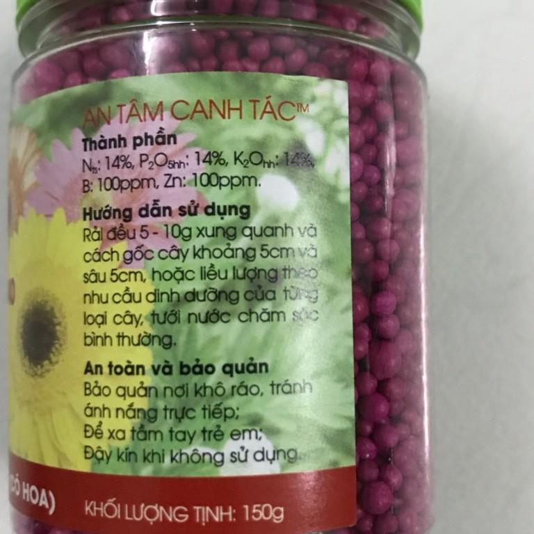 Phân bón RYNAN Thông minh tan chậm có kiểm soát NPK 14-14-14+TE- 150gr dùng mọi giai đoạn