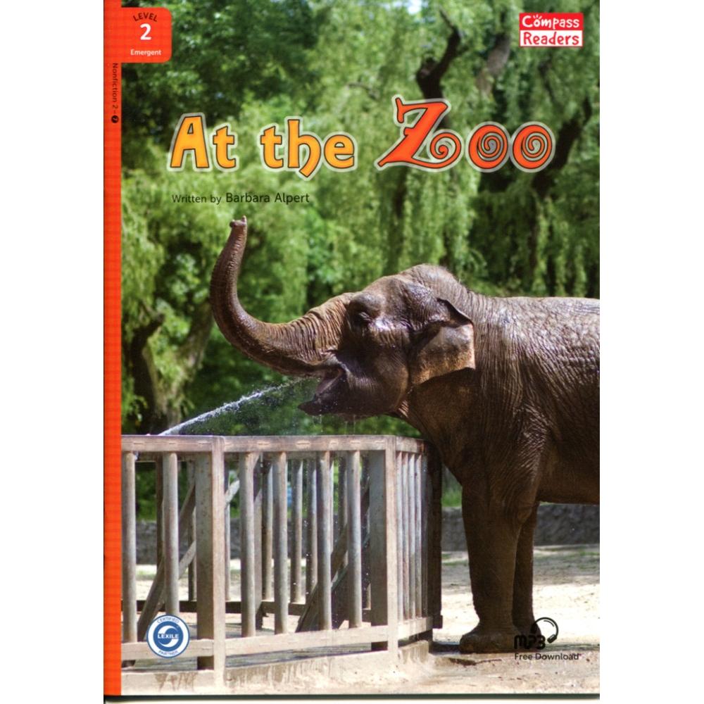 [Compass Reading Level 2-7] At the Zoo - Leveled Reader with Downloadable Audio