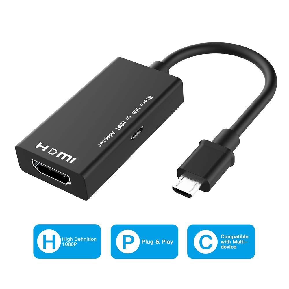 Cáp Chuyển Đổi Video Từ USB Sang HDMI Đen