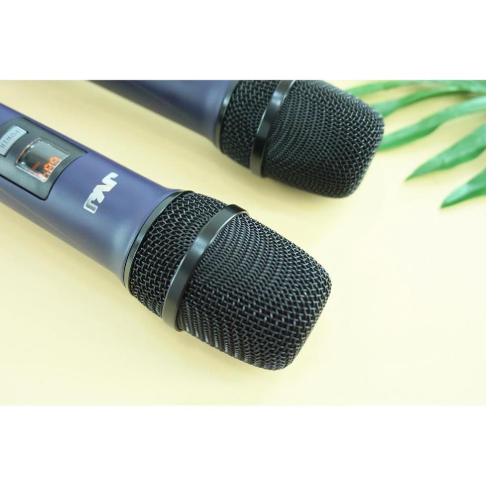 Bộ 2 Microphone không dây W 15 JVJ đa năng cao cấp - Hàng chính Hãng