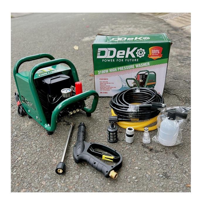 MÁY RỬA XE 3100W CÓ CHỈNH ÁP DK-3100S DEKO - HÀNG CHÍNH HÃNG