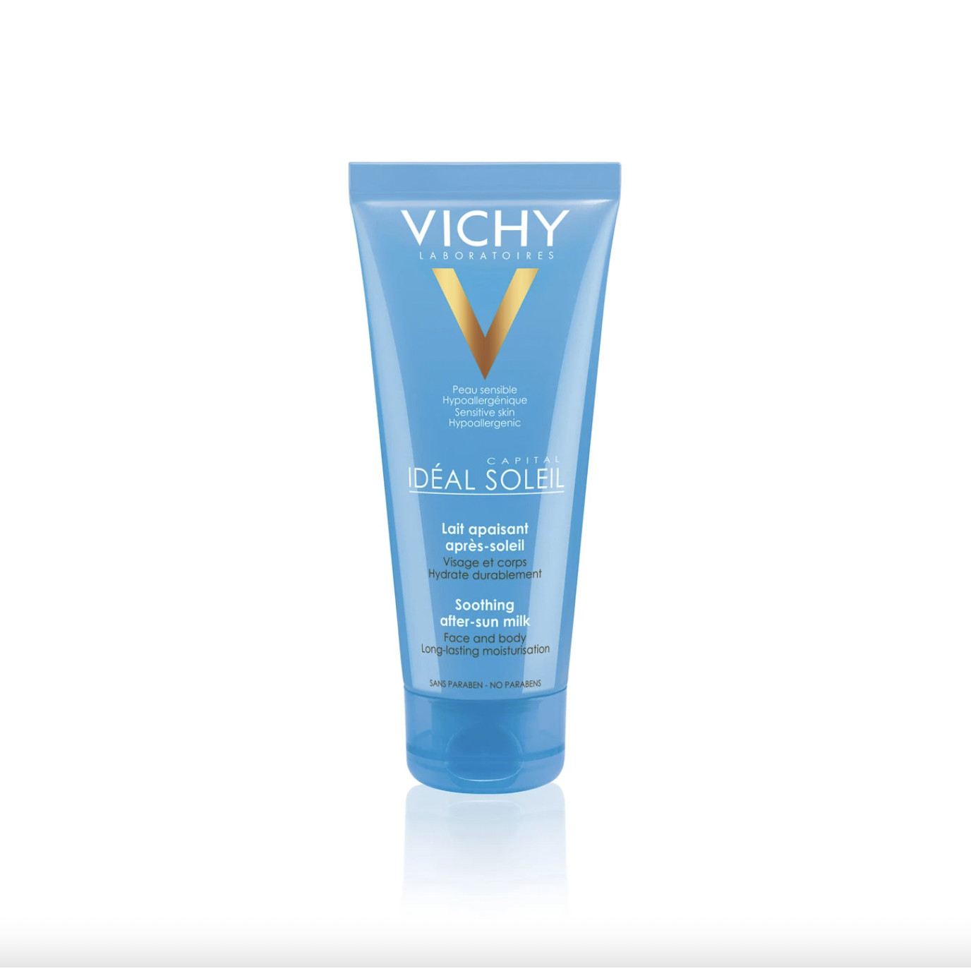 Kem Dưỡng Ẩm Phục Hồi Và Làm Dịu Da Sau Đi Nắng Vichy Capital Ideal Soleil Soothing After-Sun Milk 100ml