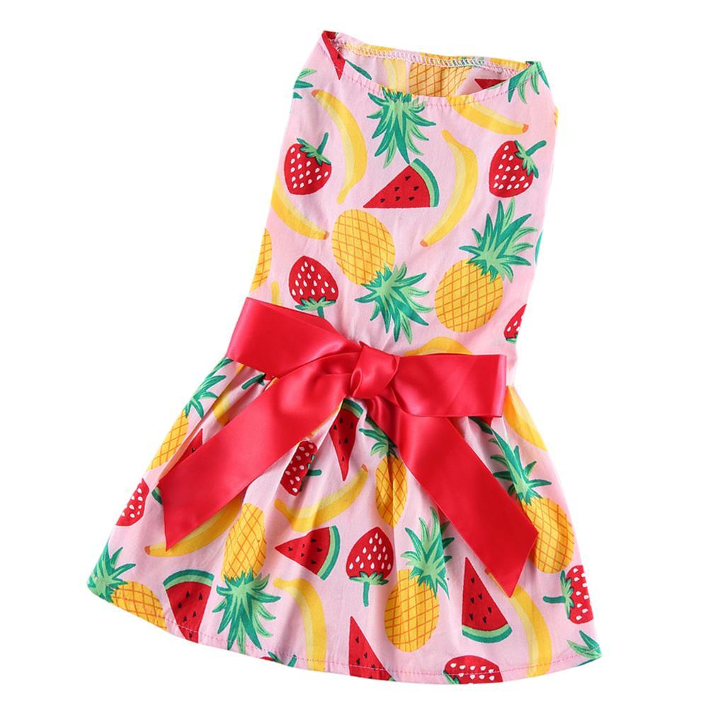 Pet Princess Costume Dress Summer Dress For Dog Birthday Costume Party