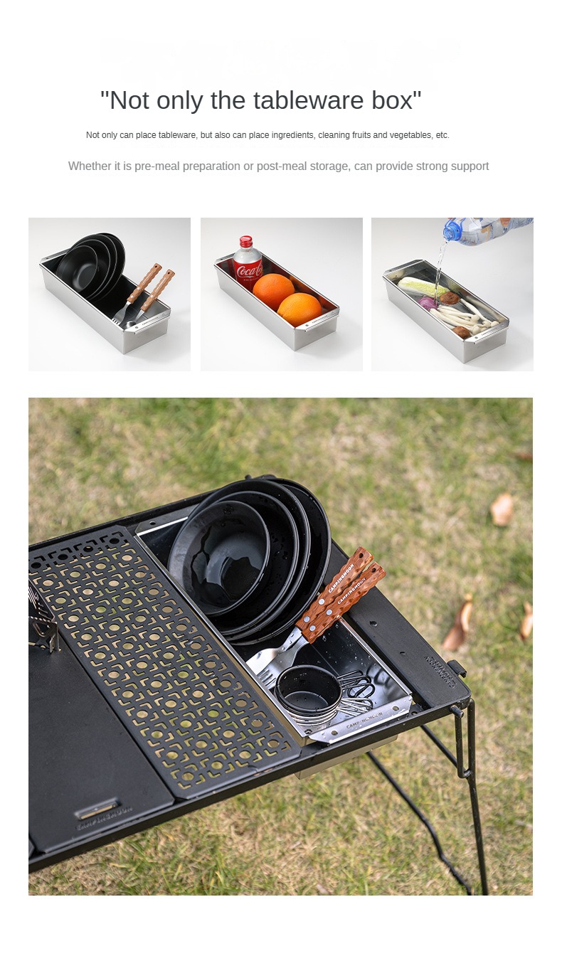 Phụ kiện hộp đựng đồ bàn ăn dùng cho bàn IGT Campingmoon BKCK-11