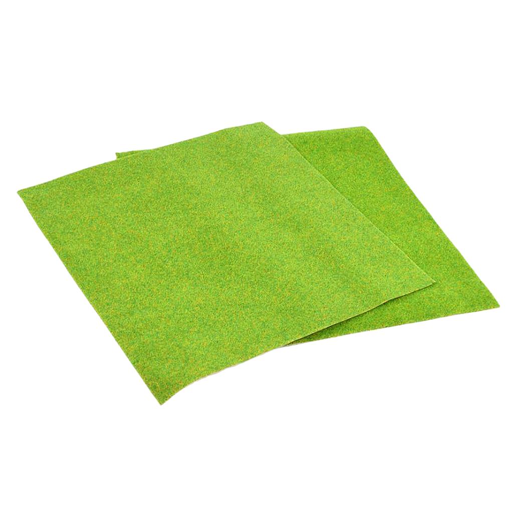 Mô Hình Thu Nhỏ Cỏ Nhân Tạo 5 Mảnh Cỏ Nhân Tạo