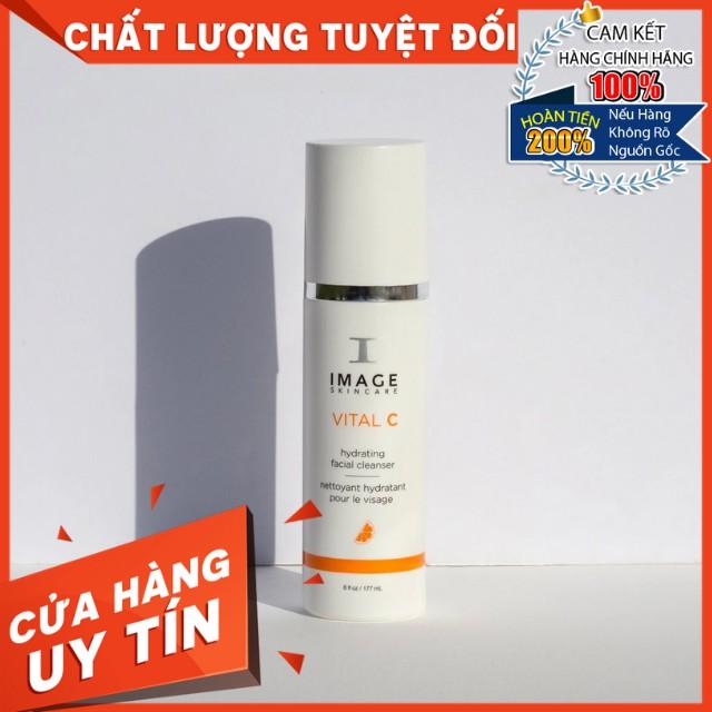 Sữa Rửa Mặt Dưỡng Ẩm Phục Hồi Da Image Skincare Vital C Hydrating Facial Cleanser 177ml