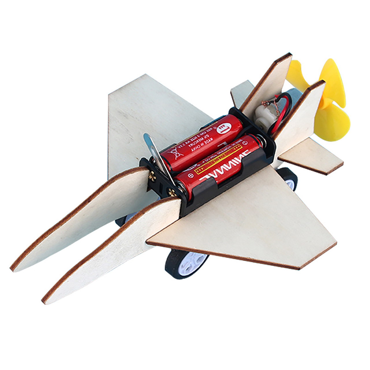 Đồ chơi trẻ em S37 thông minh sáng tạo STEM (STEAM) mô hình lắp ráp máy bay chiến đấu bằng gỗ