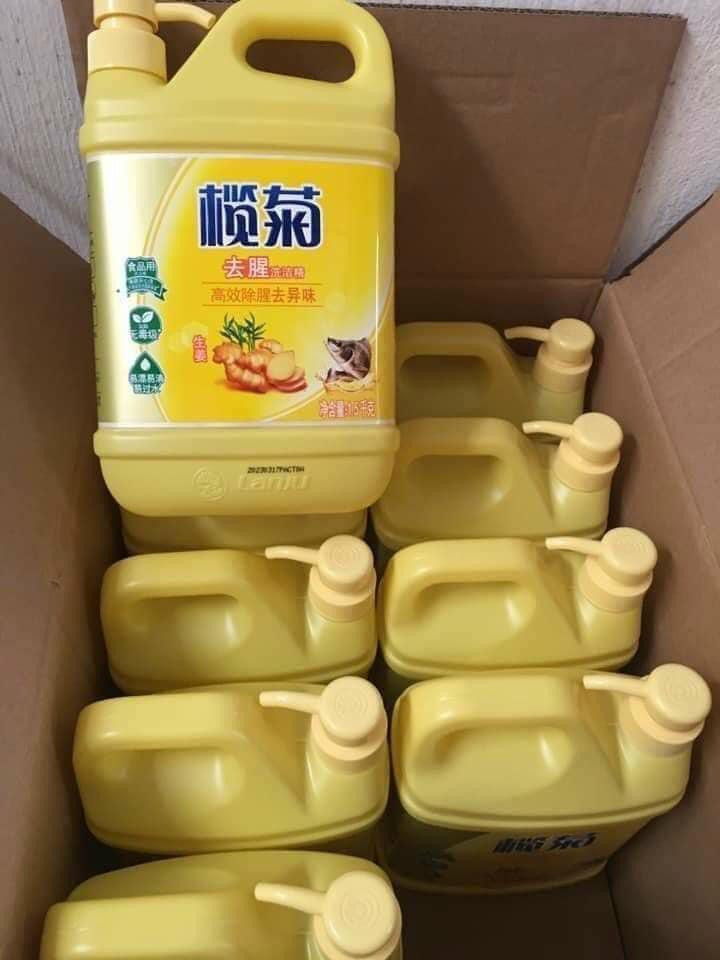 NƯỚC RỬA BÁT GỪNG 1,5L hàng nội địa trung