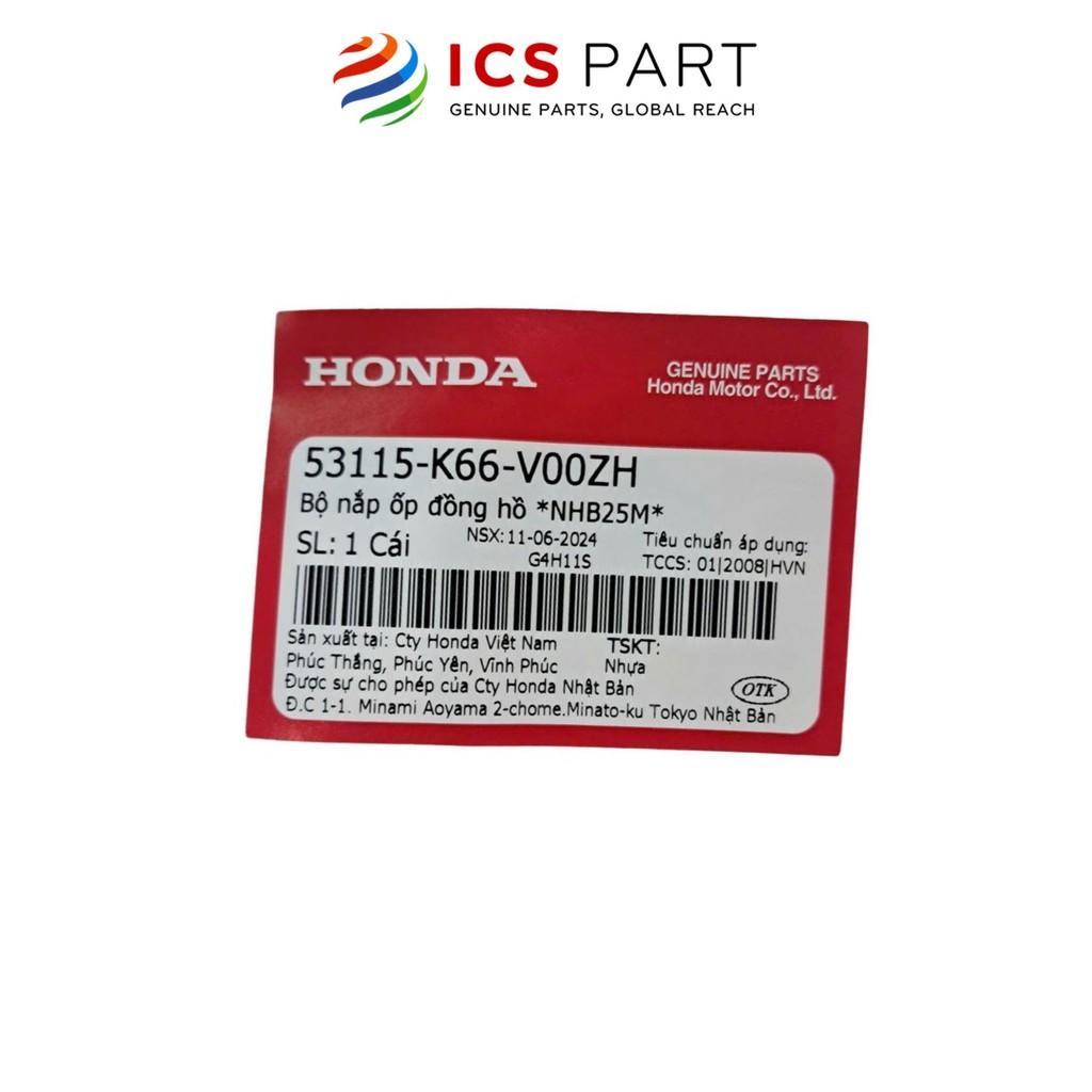 Nắp Sau Tay Lái (Nhựa Gáy) HONDA Air Blade 125 2015-2016 Đen Nhb25M (Có Tem) (53115K66V00ZH)