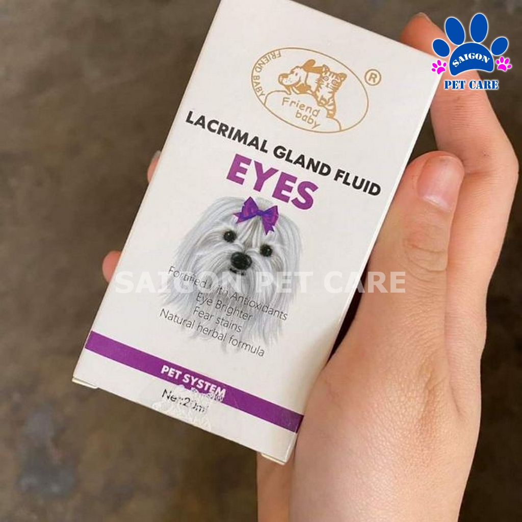 Siro chống chảy nước mắt Friend Baby Lacrimalglan Fluid Eyes cho chó mèo