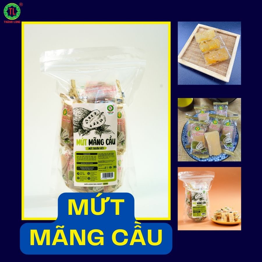 Mứt Mãng Cầu Thành Long 200G - Viêt Nam