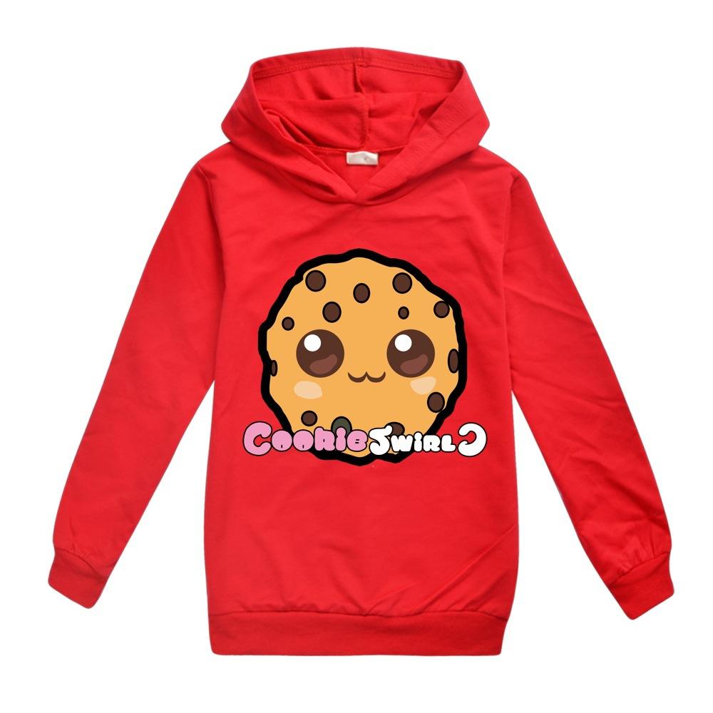 Bé Gái Bé Trai Áo Khoác Siêu Bánh Quy Xoáy C Áo Nỉ Dài Tay Áo Trẻ Em Quần Áo Game Áo Hoodie Kid Top Tee bộ Quần Áo Thể Thao