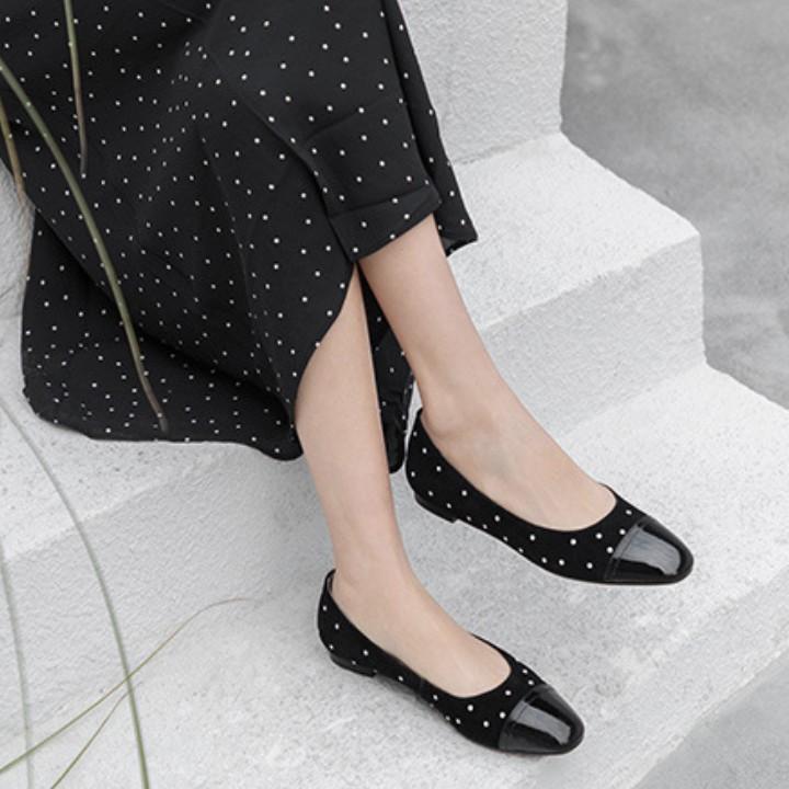 Giày búp bê nữ da bò 20550