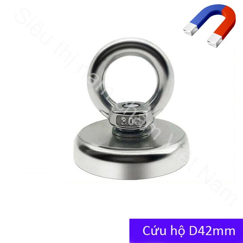 Nam châm cứu hộ d42mm HÚT 30KG LOẠI NAM CHÂM SIÊU MẠNH