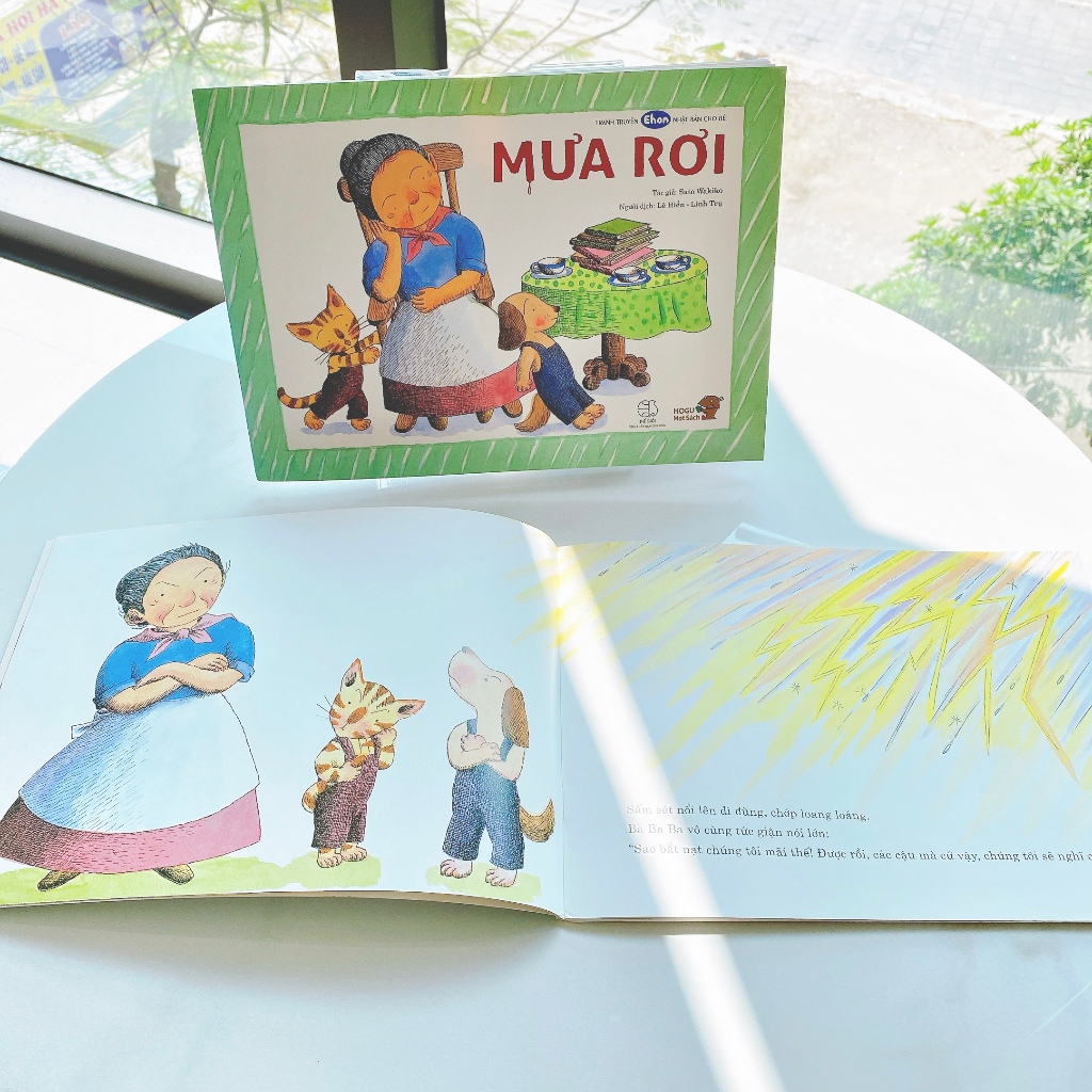 Truyện Tranh Ehon - Mưa rơi