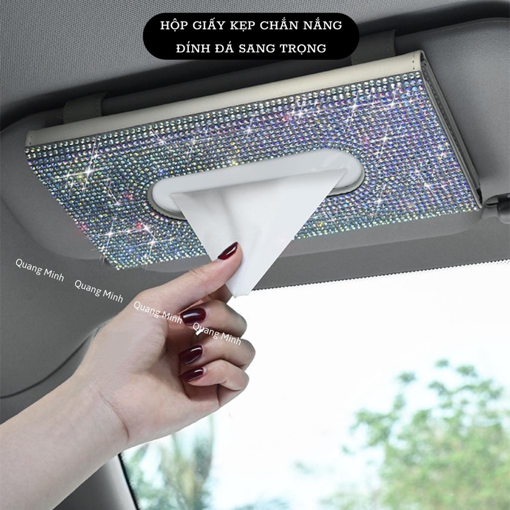 Gài Tấm Chắn Nắng Đính Full Đá Cao Cấp