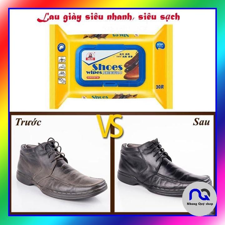 Gói Khăn Giấy Lau Giày Thần Thánh SNEAKER Hộp 30 Tờ