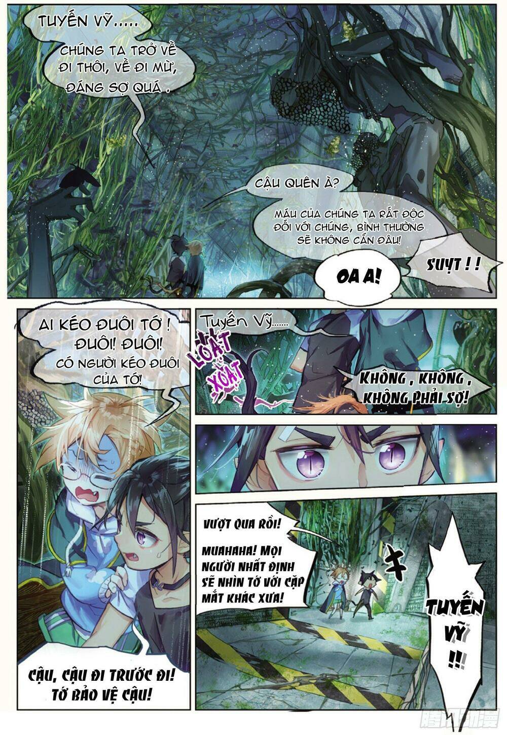 miêu tương phản chuyển chapter 8.1 12