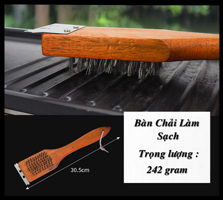 Bộ Dụng Cụ Nướng Thịt BBQ ToolBox 19 Món - Home and Garden