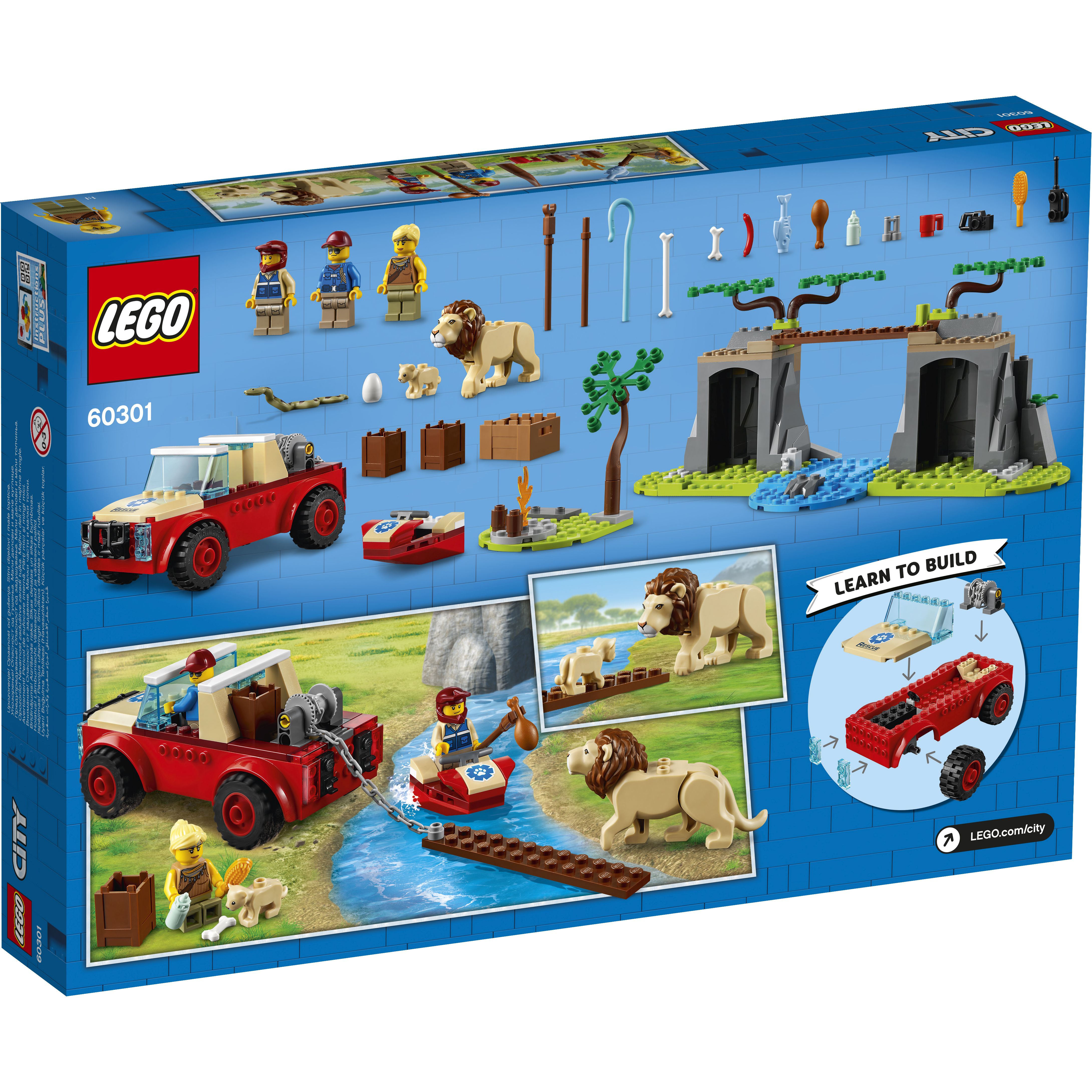 LEGO City 60301 Xe địa hình cứu hộ (157 chi tiết)