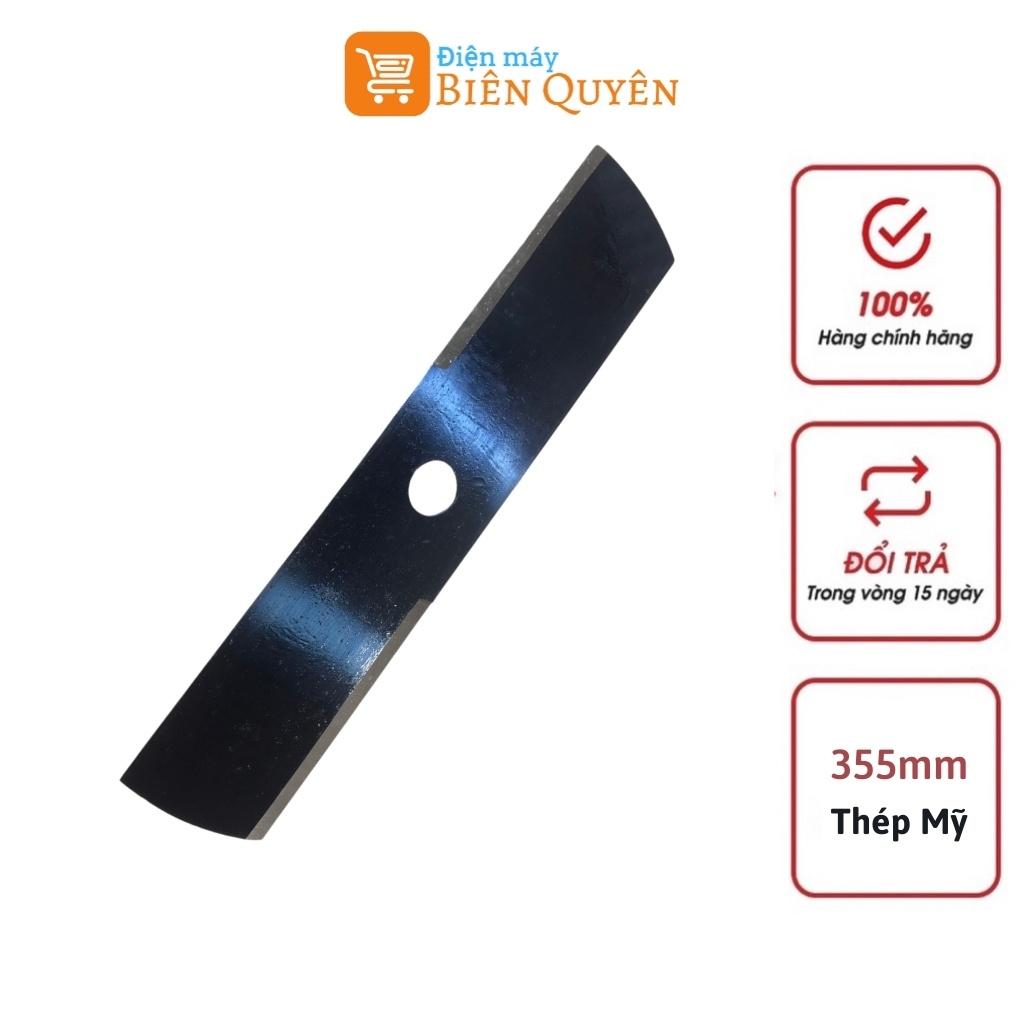 Lưỡi Cắt Cỏ Dao Cắt Cỏ THÉP MỸ MAKYTA 355mm Dày 1.06mm Lưỡi Sắc Bén 2 Mặt Thép Hợp kim