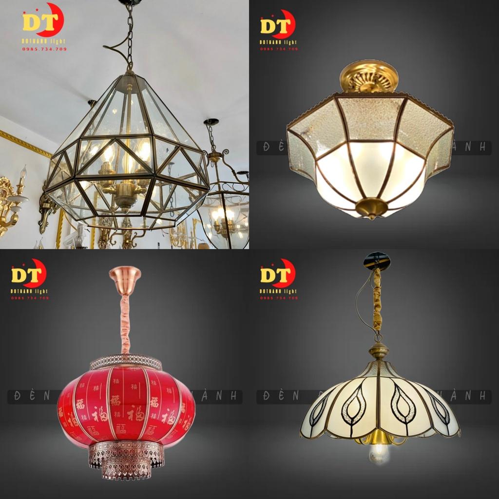 Đèn thả đồng cao cấp hiện đại thả trang trí HTLQ DTD